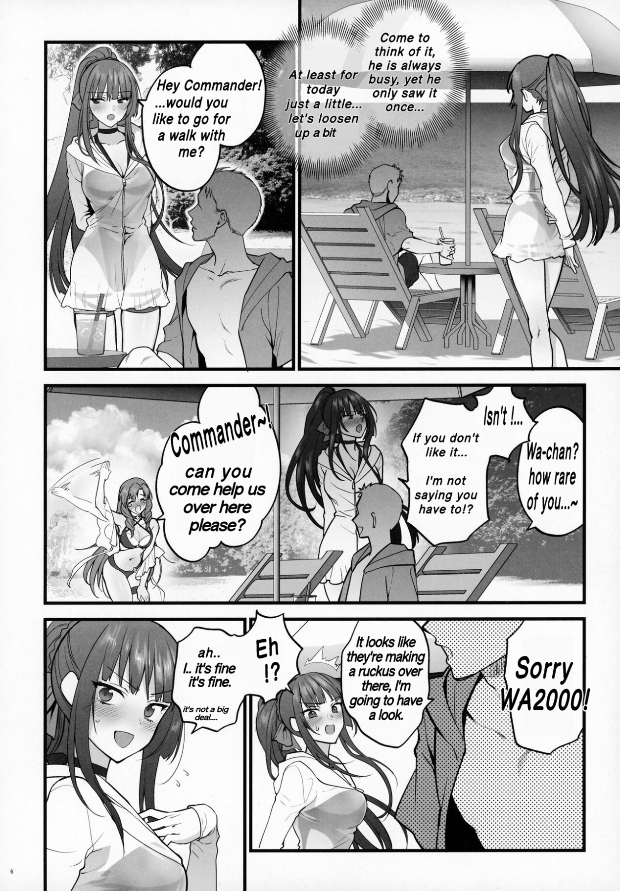 Hentai Manga Comic-I Just Came To Show You My Swimsuit!!-Read-5